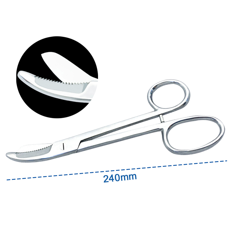Medical Scissors - Nożyczki do gipsu medycznego Zakrzywiona końcówka