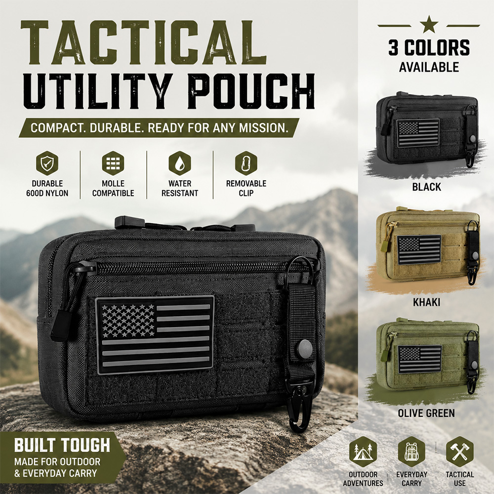 First Aid Kit - Taktyczna torba Molle EDC, apteczka outdoorowa,