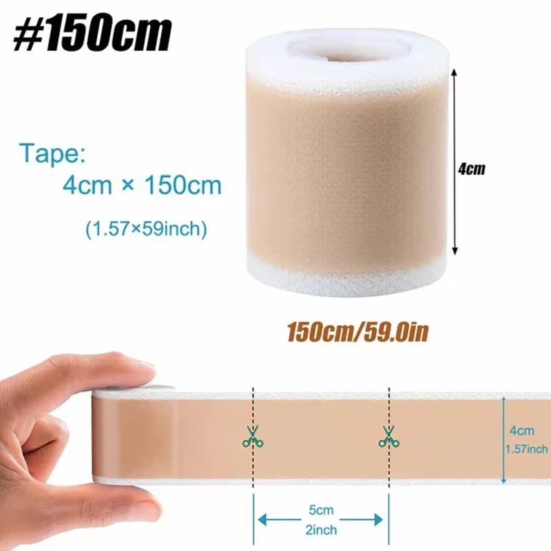 Medical Tape - 50/100/150cm Silikonowa Plasterka Żelowa na Blizny,