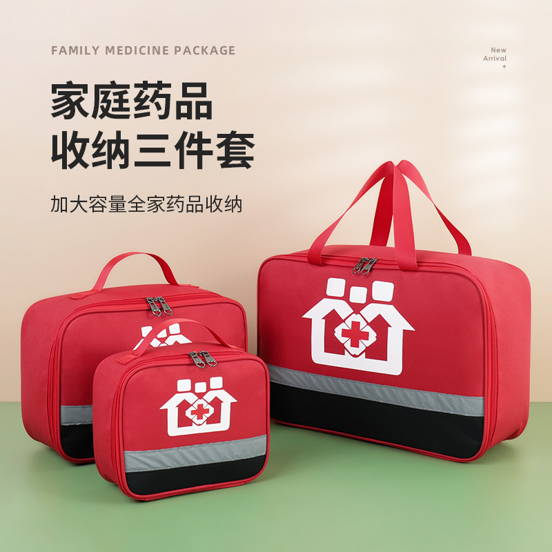 First Aid Kit - Wodoodporna apteczka outdoorowa z tkaniny Oxford,
