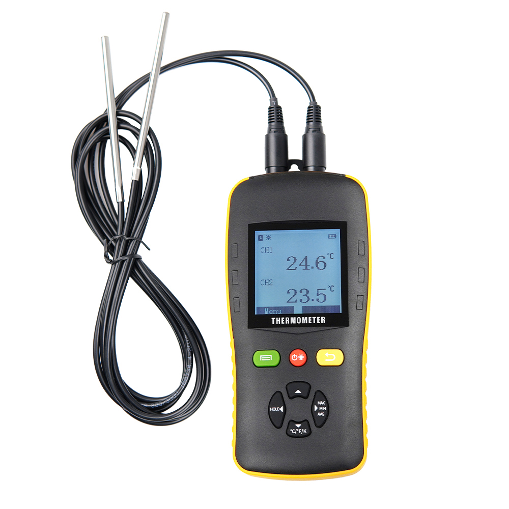 Thermometer Digital - Dobra stabilność, termometr cyfrowy, podwójna sonda