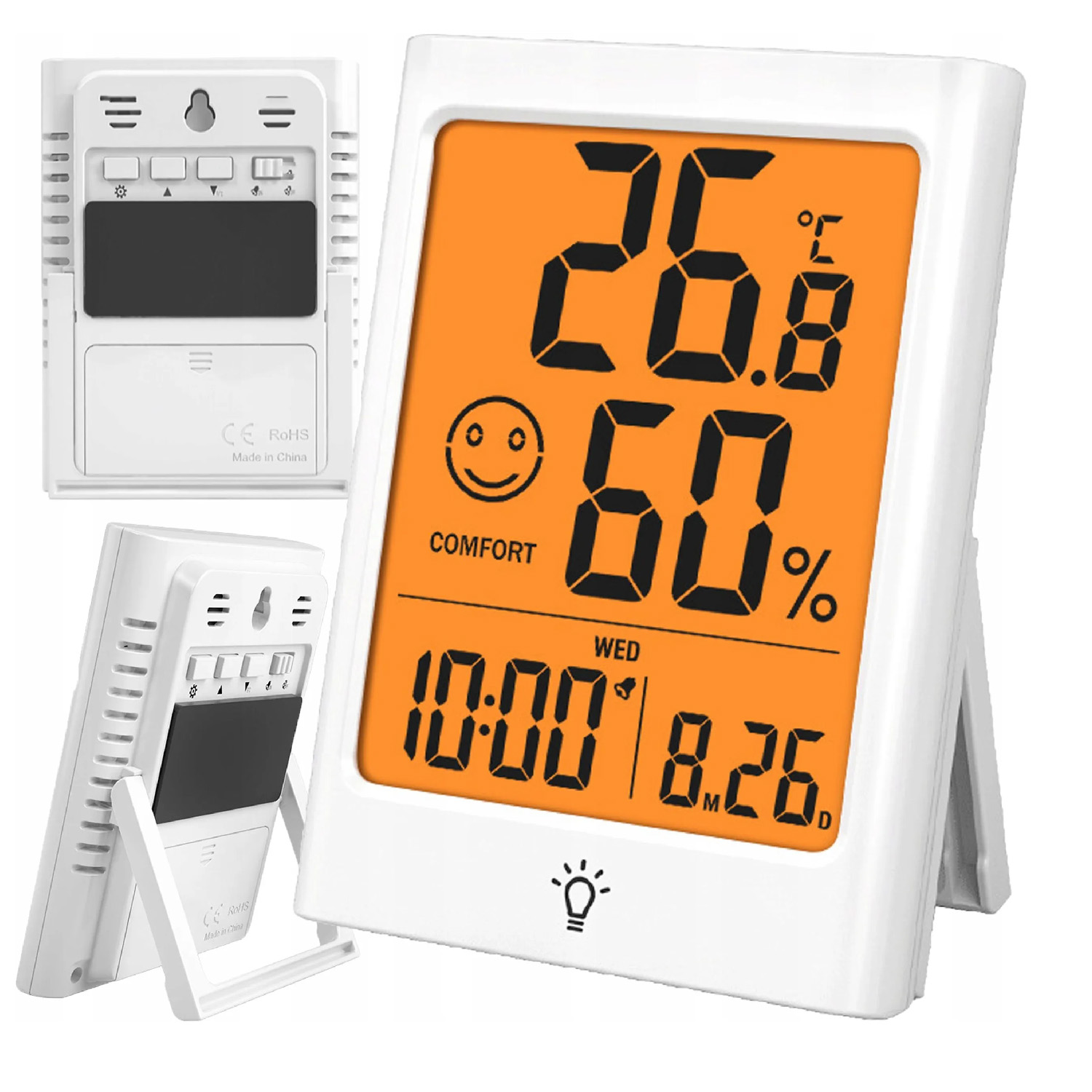 Thermometer Digital - Cyfrowy termometr i higrometr Timloon, inteligentny