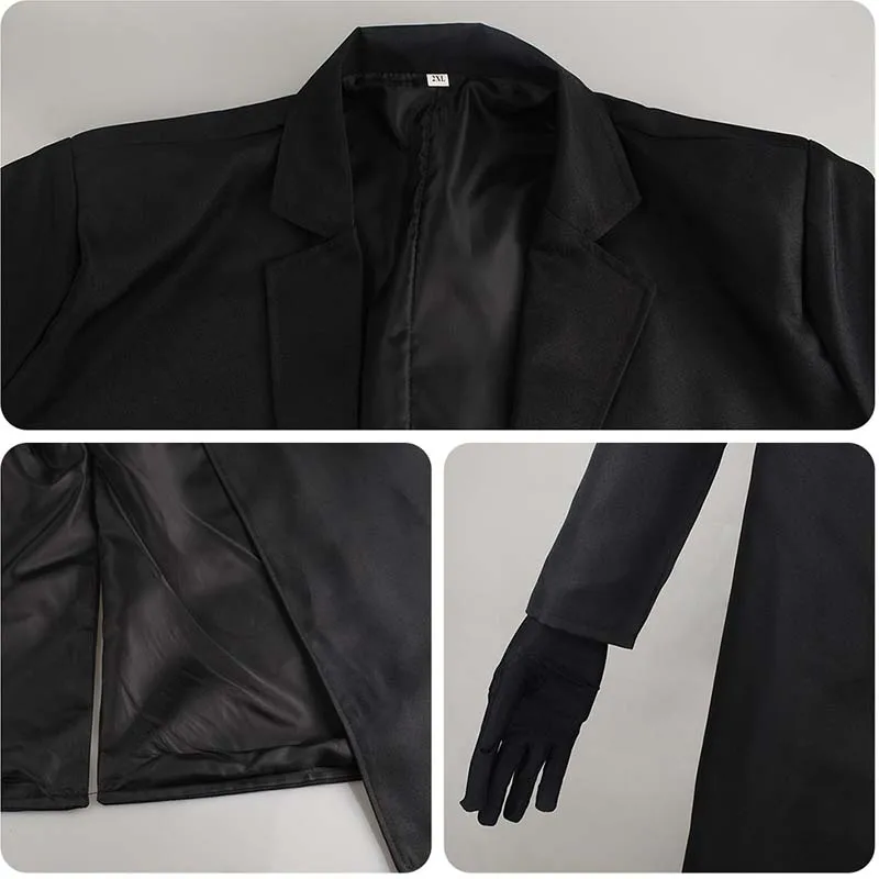 Kostium Cosplay Dazai, czarny  – Bandage recenzja i cena