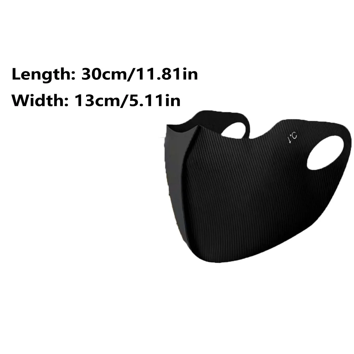 Maska z jedwabiu lodowego z 5  – Surgical Mask recenzja i cena