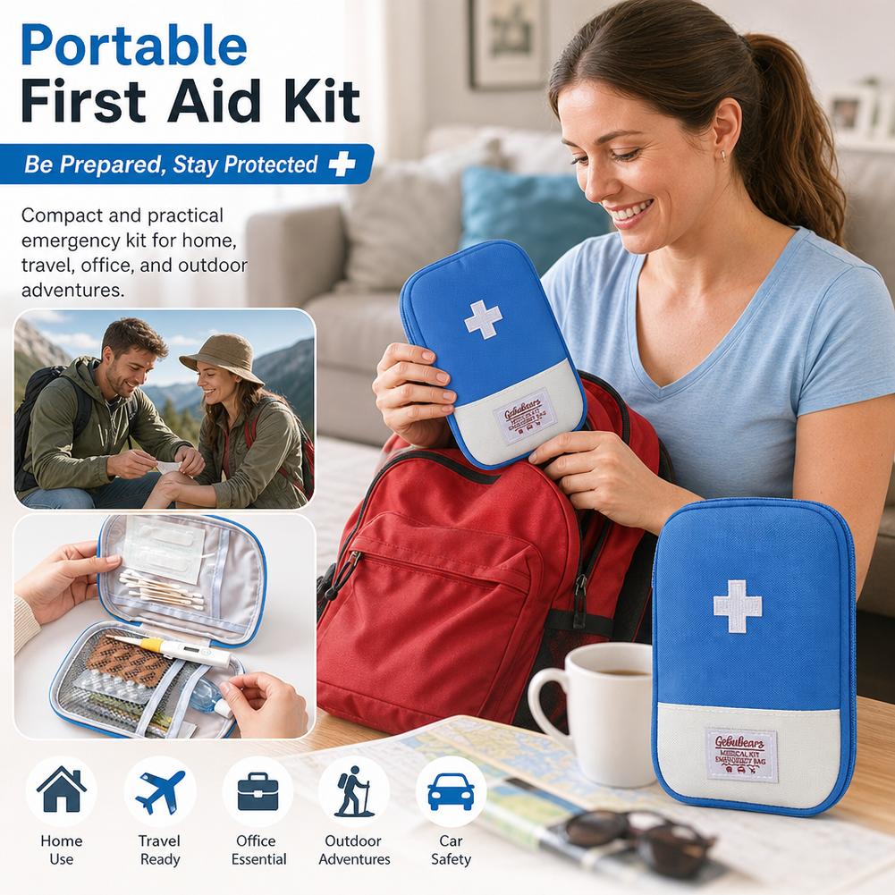 Duża, przenośna torba na aptec – First Aid Kit recenzja i cena