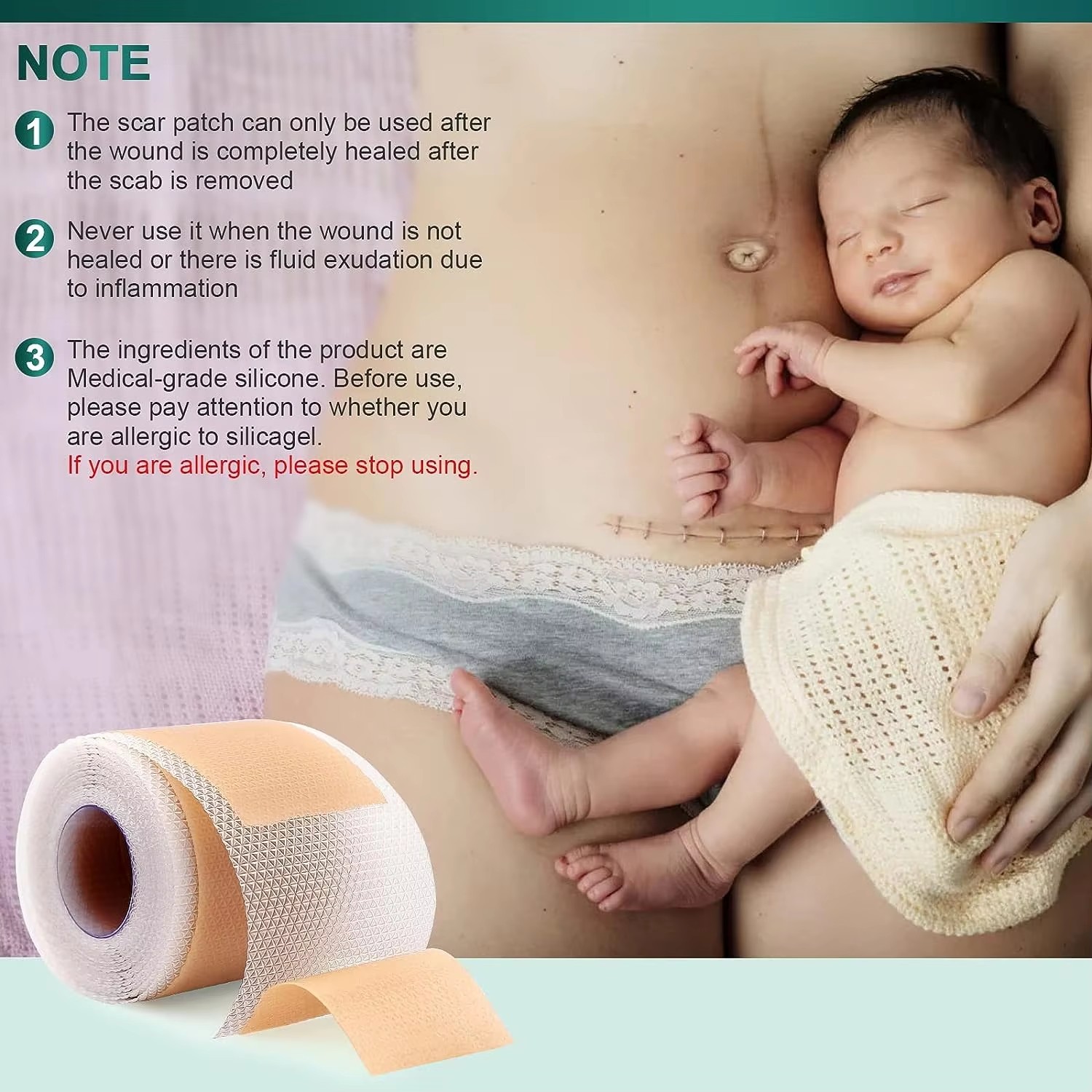 50/100/150cm Silikonowa Plaste – Medical Tape recenzja i cena