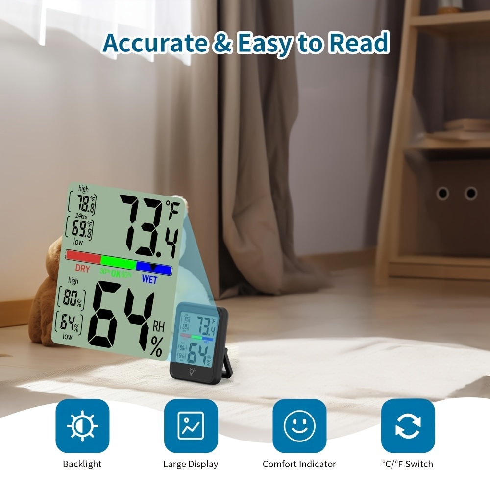 Termometr cyfrowy z higrometre – Thermometer Digital recenzja i cena