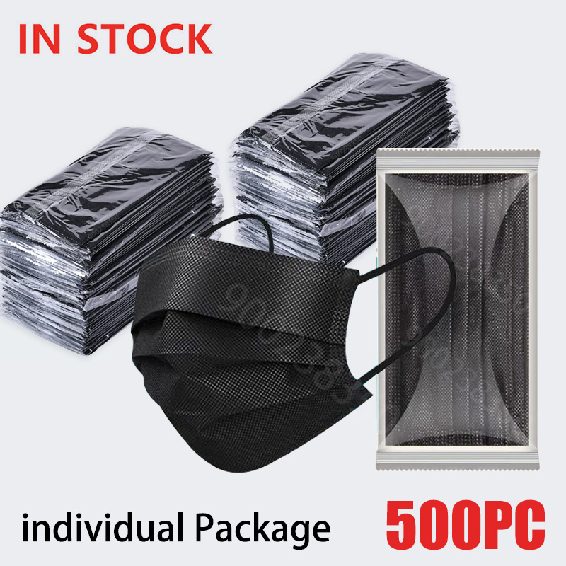 50-500 szt. Czarna jednorazowa – Surgical Mask recenzja i cena