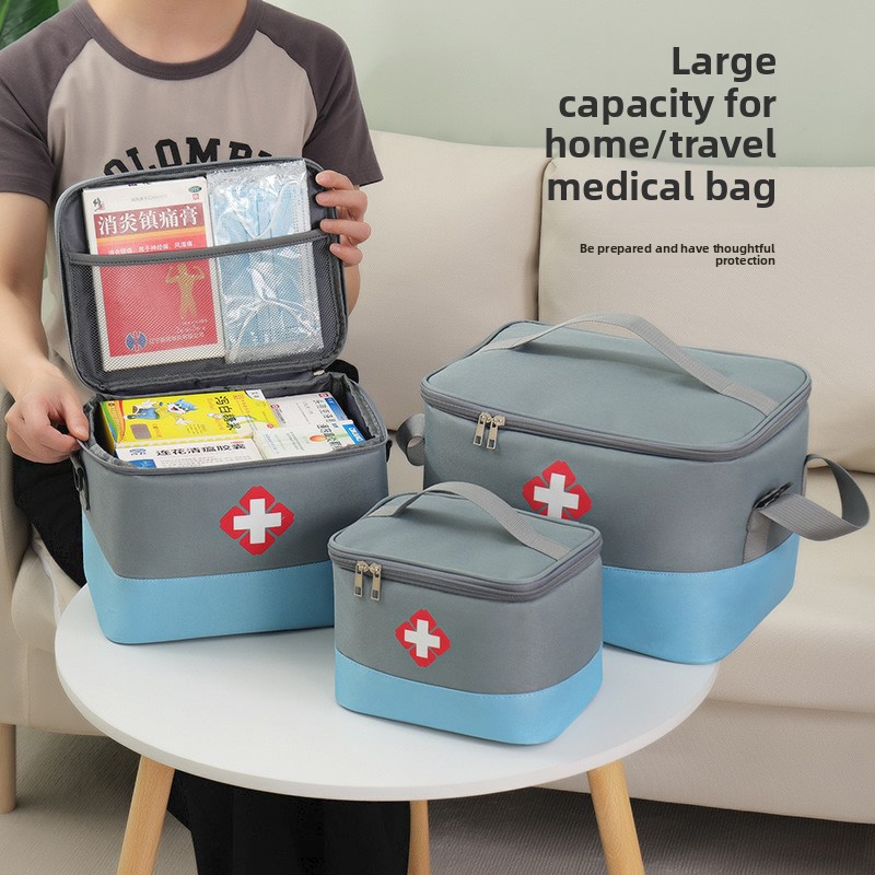 Duża apteczka domowa, zestaw r – First Aid Kit recenzja i cena