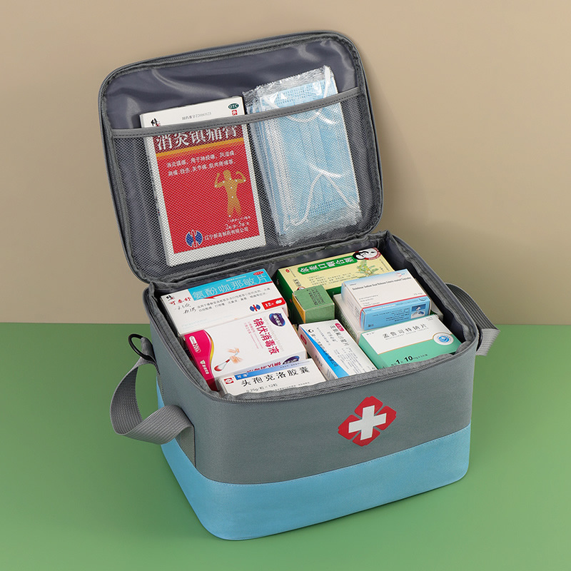 Duża apteczka domowa, zestaw r – First Aid Kit recenzja i cena