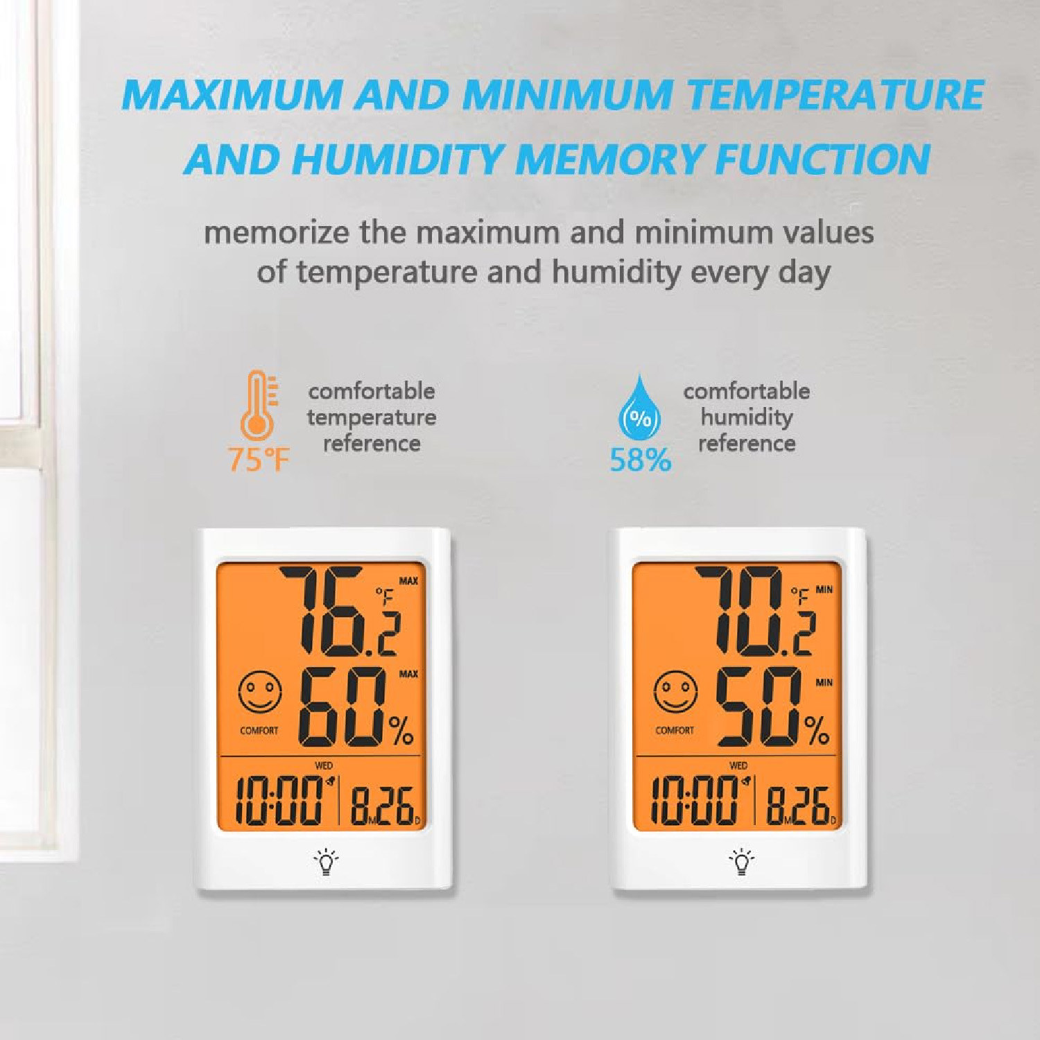 Cyfrowy termometr i higrometr  – Thermometer Digital recenzja i cena