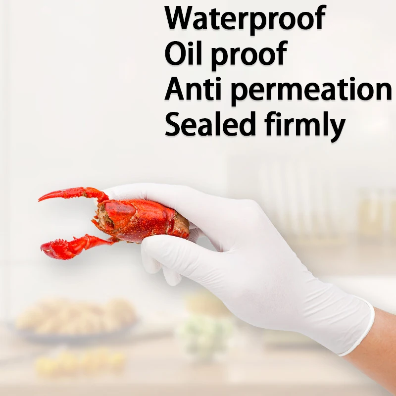 Białe nitrylowe rękawiczki jed – Medical Gloves recenzja i cena