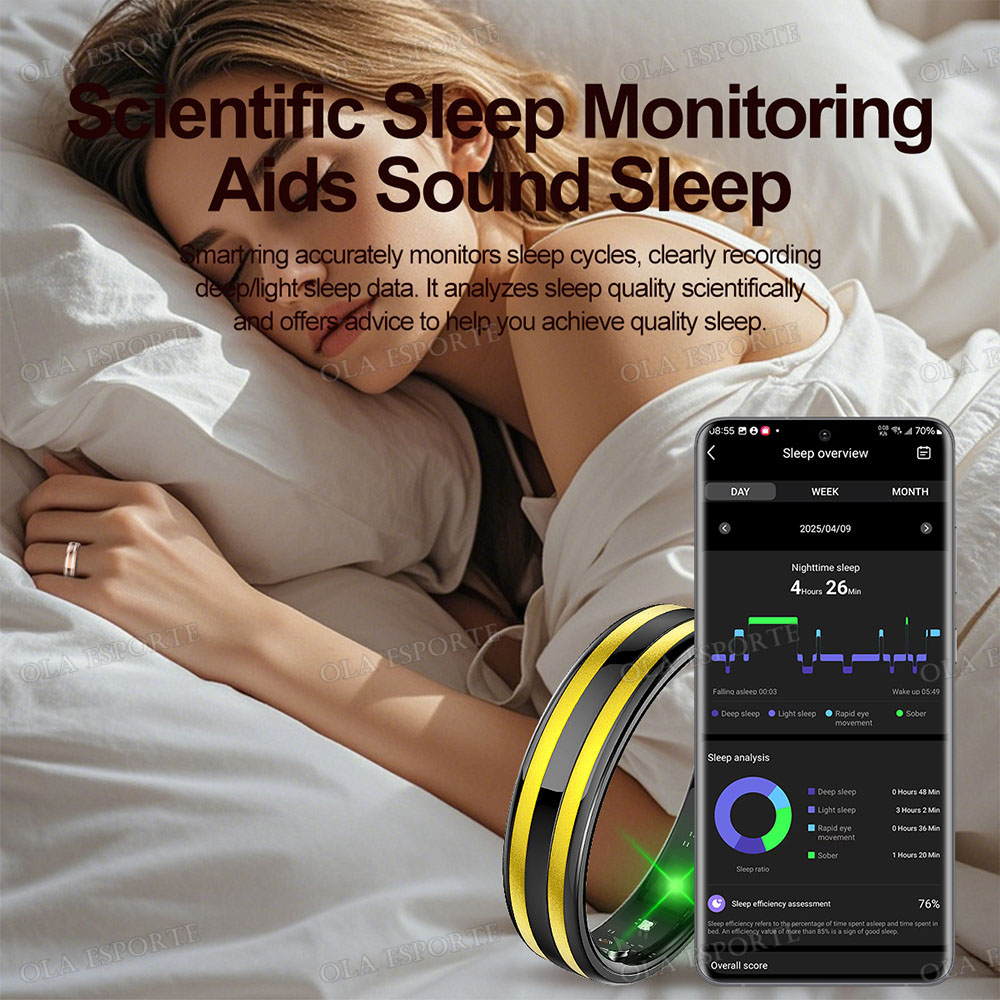 Inteligentny pierścień z czujn – Blood Pressure Monitor recenzja i cena
